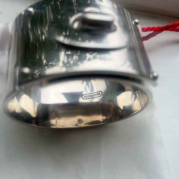 Coach Metallic Silver Bracelet - Picture 3 of 5